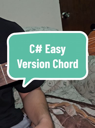 C Sharp Easy Version Chord - Part 7