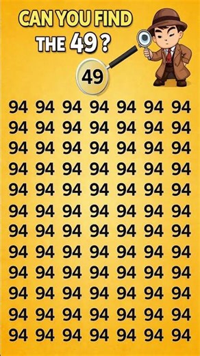 Can You Spot 49? 🔍