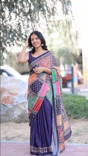 My beautiful story with Pothys !! #saree #styling #grwm #ootd #sareedraping #blousedesign #collab