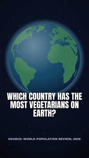 Which Country Has the Highest Vegetarian Population? 🤔