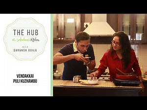 Vendakkai Puli Kuzhambu Recipe by Archana's Kitchen & Saransh Goila