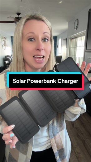 Replying to @Lorinda if the grid goes down remember that’s just not the Internet it’s all electric so having a solar powerbank charge will be essential for an emergency to be able to charge your devices @Hiluckey #poweroutage #emergencypreparedness #prepping #powerbankcharger #solarpowerbank