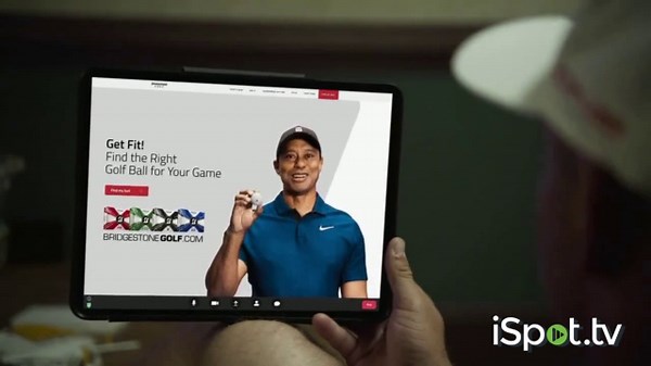 Bridgestone Golf TV Spot, 'Online Ball Fitting' Featuring Tiger Woods, Bryson DeChambeau, Fred Couples