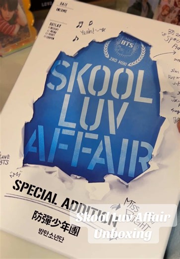 Skool Luv Affair // BTS ✨✨ I’ve been waiting for this one!! I’m so happy, I love it! 💙 #bts #btsunboxing #skoolluvaffair #btsarmy