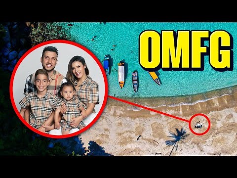DRONE CATCHES THE ROYALTY FAMILY IN REAL LIFE!! (FERRAN ATTACKED THE DRONE!)