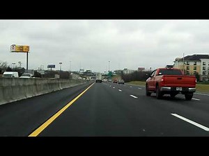 Interstates 40 & 75 - Tennessee (Exits 368 to 376) eastbound