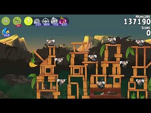 Angry Birds Rio Android Gameplay walkthrough Part 31 || JUNGLER ESCAPE.