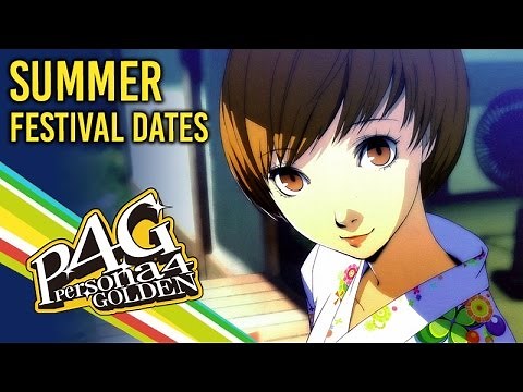 Persona 4 Golden ★ All Summer Festival Date Cutscenes