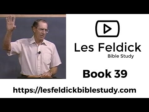 Les Feldick Bible Study | Through the Bible w/ Les Feldick Book 39