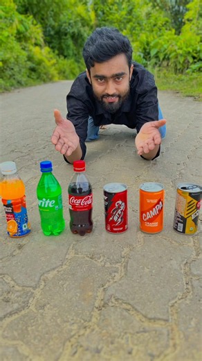 30₹ Orange vs 19₹ Sprite vs 19₹ Cocacola vs 30₹ Sting vs 30₹ Camp vs 30₹ Energy Testing