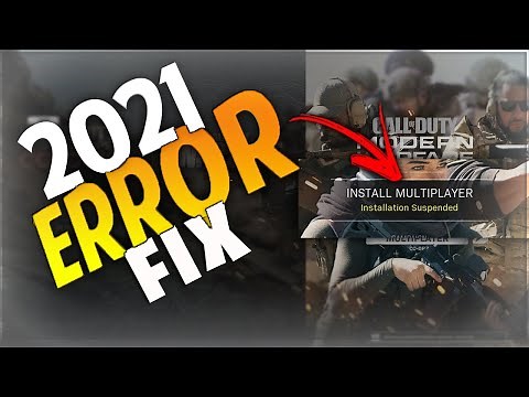 *NEW* All Fixes for COD Modern Warfare Install Suspended or Missing Data Pack Error FIX 2021 PS5/PS4