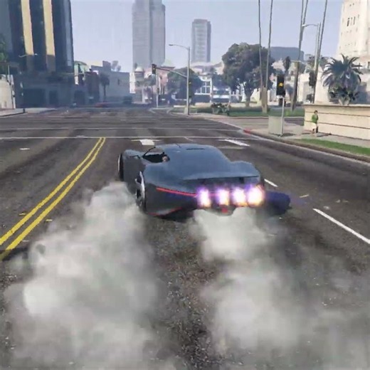 GTA 5 Drift Stunts God 🔥#mercedes