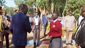 Watch President Ruto's arrival at the KDF pass-out parade in Eldoret! | Touch TV Kenya