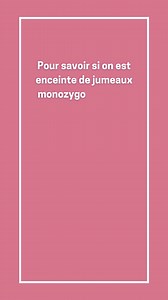 [LE SAVIEZ-VOUS ?]⁣⁣⁣⁣⁣⁣⁣ Qu’est-ce que des jumeaux monozygotes ? ⁣#lesaviezvous #jumeaux #parents #bebe #magicmaman | Magicmaman France | Facebook