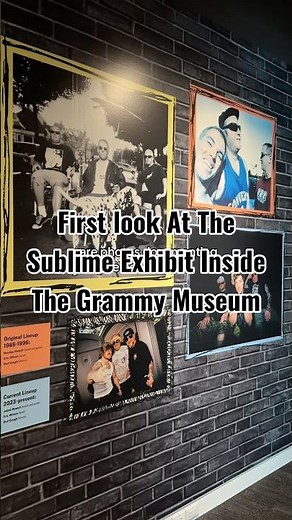 First look At The Sublime Exhibit Inside The Grammy Museum