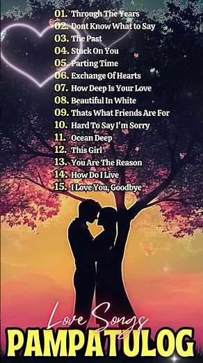 PAMPATULOG 2025 - Sad Songs Make You Cry ️- Sleeping Old Love Songs Collection #music