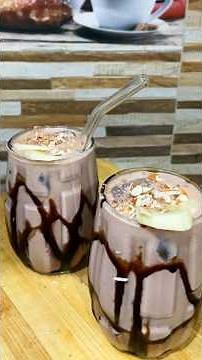Nutella Banana Shake Recipe | Creamy, Thick & Delicious Chocolate Shake | Easy Summer Drink