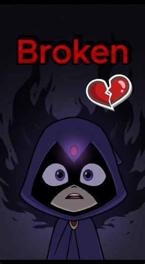 Raven Is Afraid of Herself 😱 Dark Teen Titans Secret #shorts