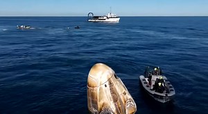 NASA astronauts return safely back to Earth