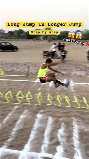 Long Jump Step By Step Best Jump 🔥! Best Tips/Tricks/Techniques!#viral !#shortsvideo !#freestyle !