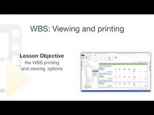 PriMus Tutorial - WBS: viewing and printing - ACCA software