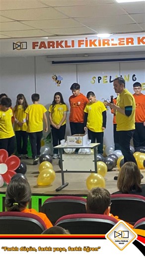 Farklı Fikirler Okulları on Instagram: "🐝📚 Spelling Bee Day at Our School! Today, we had fun and learned a lot at the Spelling Bee competition with our 5th, 6th, and 7th grade students. The event supported vocabulary development, correct pronunciation, focus, and self-confidence. Our students showed their English skills with great enthusiasm. English is FUN! 🇬🇧🇺🇸✨ 🐝📚 Ortaokul öğrencilerimizle Spelling Bee heyecanı! 5, 6 ve 7. sınıf öğrencilerimizle birlikte keyifli ve öğretici bir Spelli