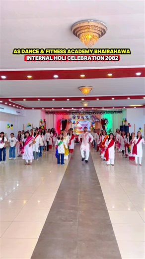Holi Celebration at AS Dance & Fitness Academy Bhairahawa