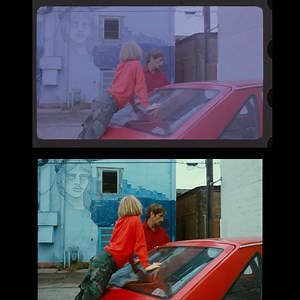 The new restoration of PARIS, TEXAS is now playing! During the restoration process the original 1st generation cut negative from 1984 was scanned frame by frame, including portions of the perforation area, in order to aid stabilization during the restoration process. After all these years, the negative is still in exceptionally good condition - thanks to the many professional hands who have handled it with care in various labs across the world throughout time. The scan's colors are of a "technic