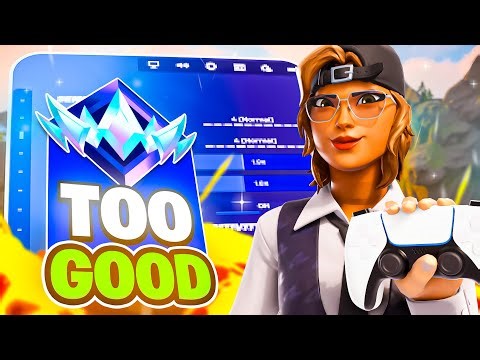 TOO GOOD 🤩 + *NEW* BEST Controller Settings For Fortnite CHAPTER 6! (PS4/PS5/XBOX/PC)