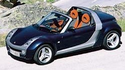 Provkörning av Smart Roadster