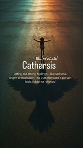 Catharsis refers to the process of releasing and thereby providing relief from strong or repressed emotions, often through art, drama, or other expressive activities The word is rooted in Ancient Greek, originally meaning "purification" or "cleansing," specifically from the word κάθαρσις (katharsis) Meaning Catharsis involves a powerful emotional release that leads to renewal, relief, or a sense of restoration. In artistic contexts, such as literature or theatre, it is the act of experiencing de