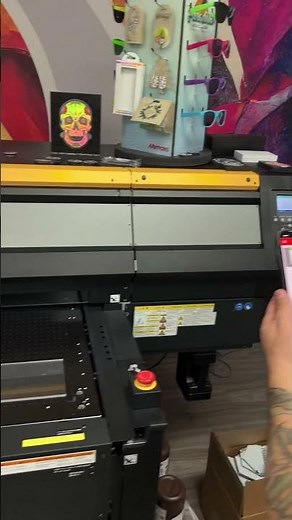 Mimaki Remote Access Control #mimaki #flatbedprinter #graphics