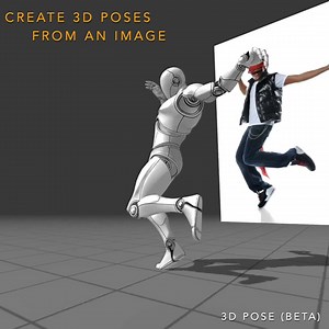 Create 3D Poses from an Image - AI Capture