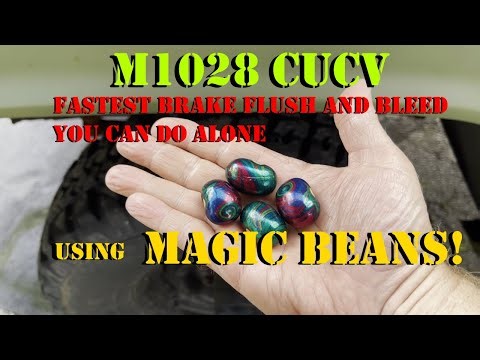 Fastest M1028 CUCV (K30) Brake Flush and Bleed You Can Do Alone!