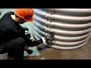how to make corrugated metal pipe