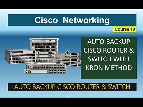 CISCO || How to Run Auto Backup Cisco Router and Switch With Kron Method