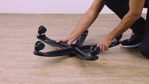 Amazon Basics Big & Tall Adjustable Executive Office Chair, 500-Pound Capacity, Black Faux Leather, 48.2 x 30.1 x 29.1 Inches