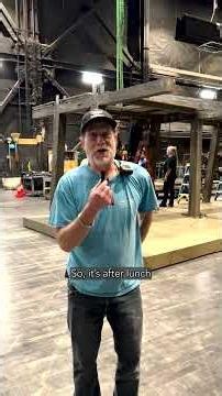 Stage crew vlog - Building the sets for Carmen