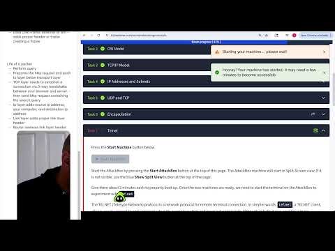 Learning Cybersecurity From Scratch ( TryHackMe Beginner | Networking) | Day09 - learn with me