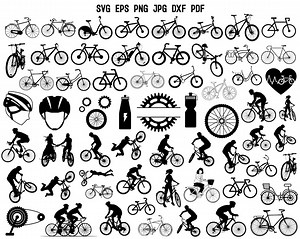 Bicycle SVG | Bicycle Silhouette | Bicycle Cut File | Bicycle Cricut | Bicycle Printable | Bike SVG | Sport Svg | Bicycle Clipart Design Png - Etsy