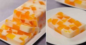 DIY No-Bake Orange Jello Dessert Recipe