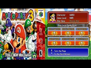Mario Party 3 (All S Rank, Hard) [25] N64 Longplay