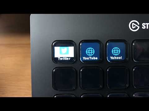 STREAM DECK XLに動くGIF画像を設定してみた