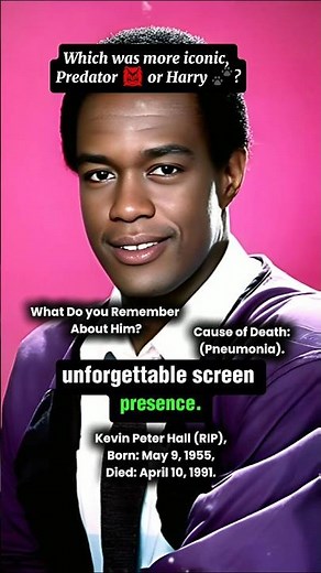 RIP Kevin Peter Hall (1955–1991) – Predator, Harry and the Hendersons Star Remembered #rip #shorts