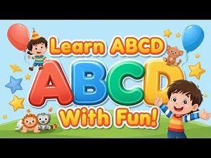 A to Z: The Happy Letters Song! (ABCD for nursery kids learn with fun )