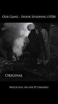 Spook Spoofing (1928) — Our Gang Haunted House Comedy 👻