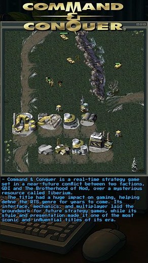 Classic RTS Games - Command & Conquer