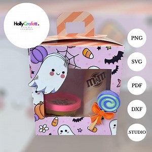 Chocolate and 28g Modeling Clay Box Template | Cut File for Parties, Sweets, and Souvenirs | SVG Silhouette Cricut Digital File - Etsy