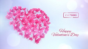 Videohive Heart of Butterflies - 10062869 AEdownload.com