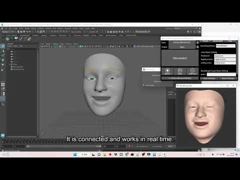 Face Tracking using NVIDIA RTX series GPUs and webcams with Autodesk Maya